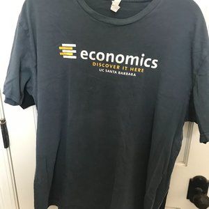 UCSB Economics Department t-shirt